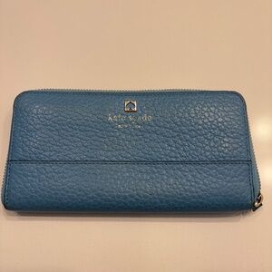 Kate Spade New York Leila Women's Bifold Wallet - Ocean Fog